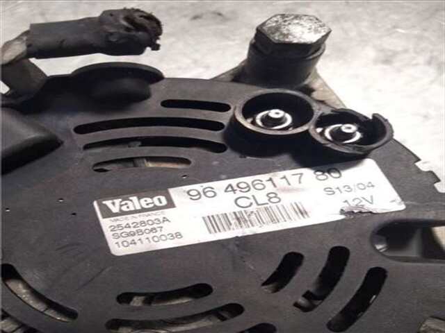 Foto 3ª: Alternador Peugeot 307 1.6 XN [1.6 LTR. - 80 KW 16V CAT (NFU - TU5JP4)]