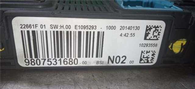 Foto 2ª: Caja Reles Fusibles Citroen C Elysee 1.6 EXCLUSIVE [1.6 LTR. - 68 KW HDI FAP] [9HP]