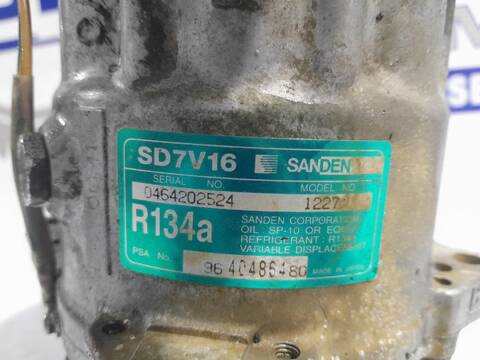 Foto 2ª: Compresor Aire Acondicionado Citroen Jumpy 1.9 DIESEL 69CV [D/ WJY] (2003)