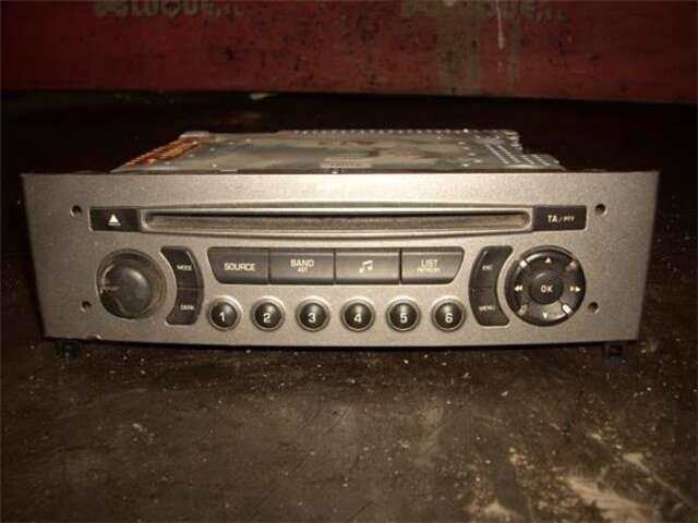 Sistema Audio Radio CD Peugeot 308 1.6 ACCESS [1.6 LTR. - 85 KW 16V E-HDI FAP]