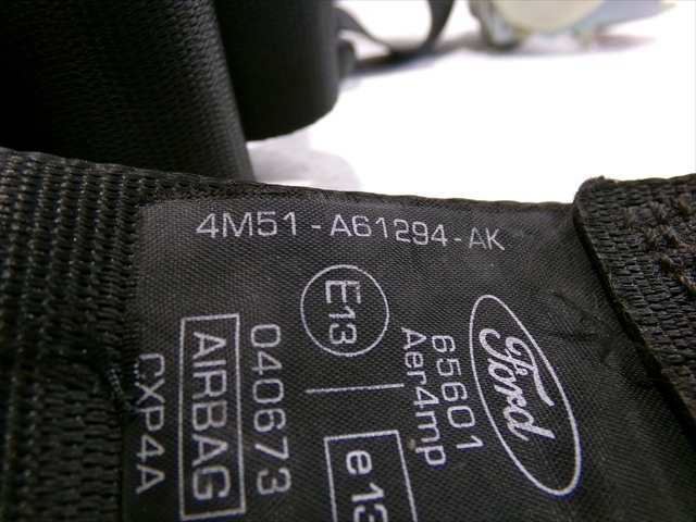 Foto 4ª: Cinturón Delantero Derecho Ford Focus 1.8 TDCI 2004-2008 [KKDA] (2007)