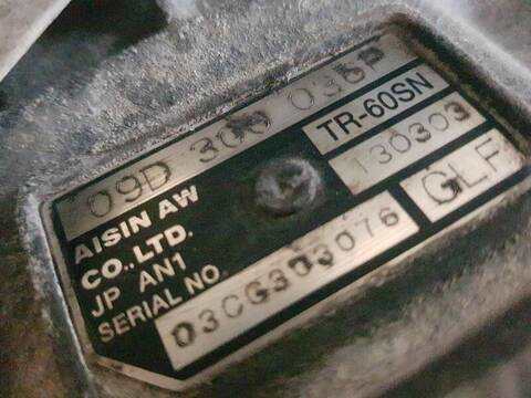 Foto 2ª: Caja Cambios Porsche Cayenne S 4.5 340CV 250KW [M4800] (2004)