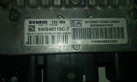 Foto 2ª: Centralita Motor ECU Citroen C3 1.4 HDI 68CV 50KW [8HX] (2004)