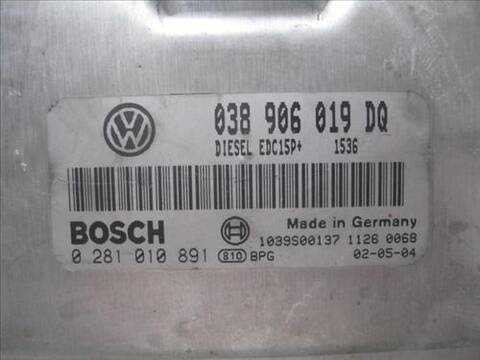 Foto 3ª: Centralita Motor ECU Seat Ibiza 1.9 TDI 131CV 96KW [ASZ] (2002)