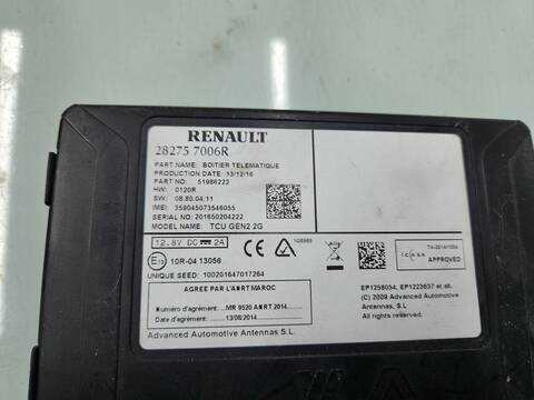 Foto 3ª: Centralita Motor ECU Renault Megane GT-LINE BERLINA 110CV 81KW IV BERLINA 5P [K9K657] (2017)
