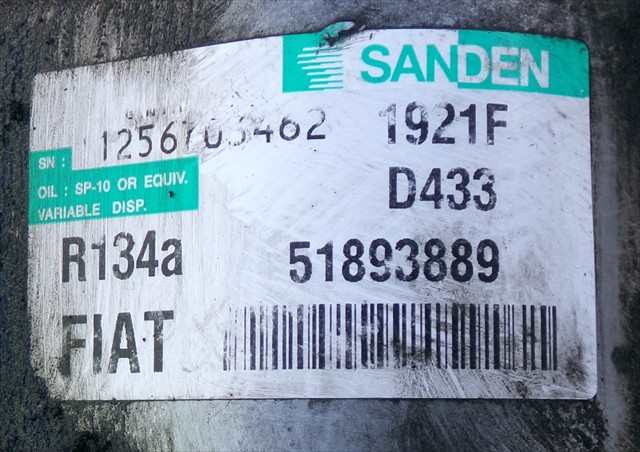 Foto 2ª: Compresor Aire Acondicionado Opel Combo 1.3 JTD 2011-2018 [263A2000] (2014)