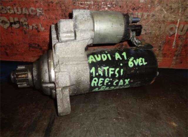 Foto 3ª: Motor de Arranque Audi A1 1.4 AMBITION [1.4 LTR. - 90 KW 16V TFSI] [CAXA]