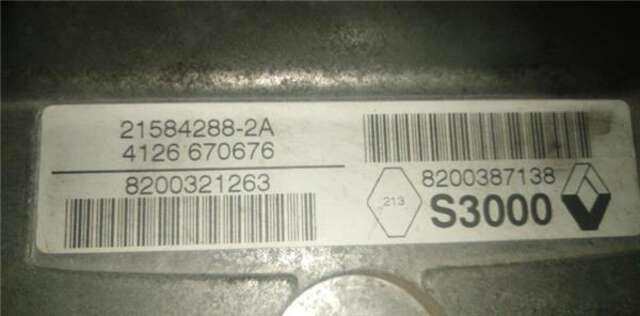 Centralita Motor ECU Renault Megane 1.6 CONFORT DYNAMIQUE [1.6 LTR. - 82 KW 16V] II CLASSIC BERLINA (2003-_)