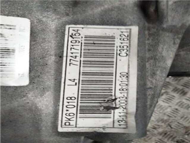 Foto 2ª: Caja Cambios Renault Laguna 1.9 AUTHENTIQUE [1.9 LTR. - 88 KW DCI DIESEL] [F9QC6]