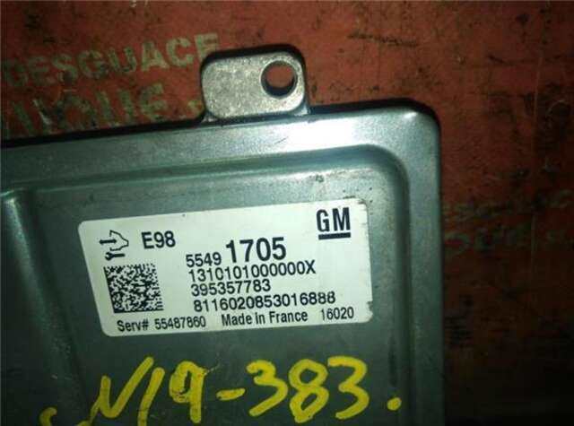 Centralita Motor ECU Opel Insignia 1.6 EXCELLENCE [1.6 LTR. - 100 KW CDTI DPF]