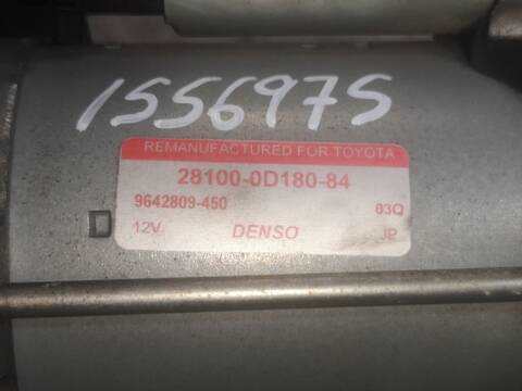 Motor de Arranque Toyota Avensis 1ZZFE BERLINA