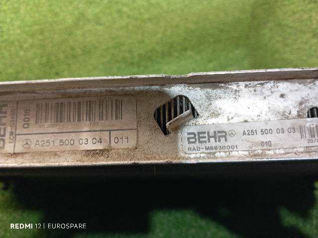 Foto 3ª: Radiador Gasoil Mercedes Clase ML 320 3.0 CDI 5P [642940] (2007)