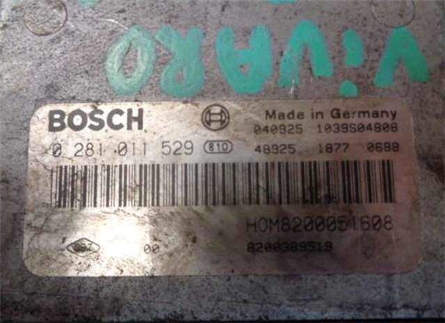 Foto 2ª: Centralita Motor ECU Opel Vivaro 2.0 CDTI [M9RA630]