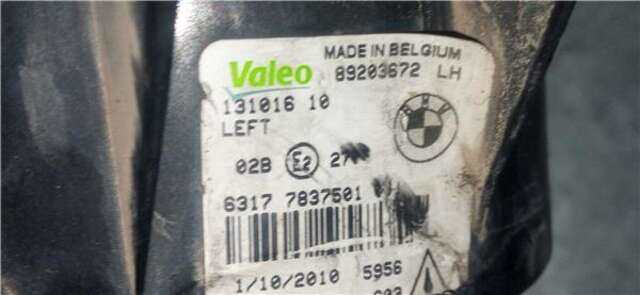 Foto 2ª: Faro Antiniebla Delantero Izquierdo Bmw Serie 1 114 2.0 116D [2.0 LTR. - 85 KW 16V DIESEL CAT] [N47 D20 C]