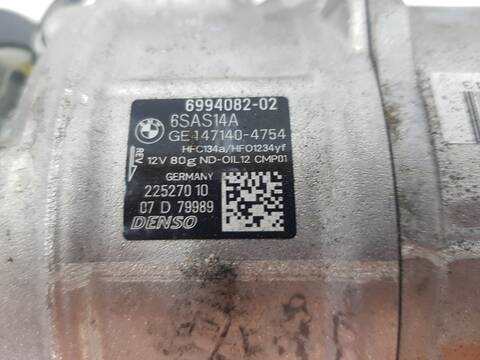 Foto 3ª: Compresor Aire Acondicionado Bmw X3 2.0 16V TD 190CV [B47D20A] (2017)