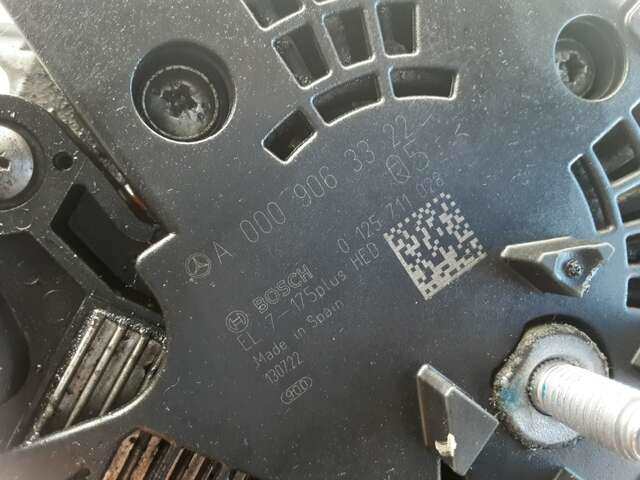 Foto 2ª: Alternador Mercedes Clase A 140 A 180 CDI 0CV [651.901] (2013)