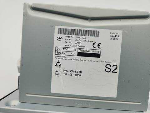 Foto 4ª: Pantalla Multifuncion Toyota Yaris MXPJ1) 1.5 HYBRID 92CV [M15A] (2024)