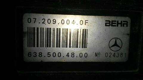 Foto 2ª: Electroventilador Mercedes Vito 2.2 16V CDI TD CAT 122CV 90KW CAJA CERRADA (2000)