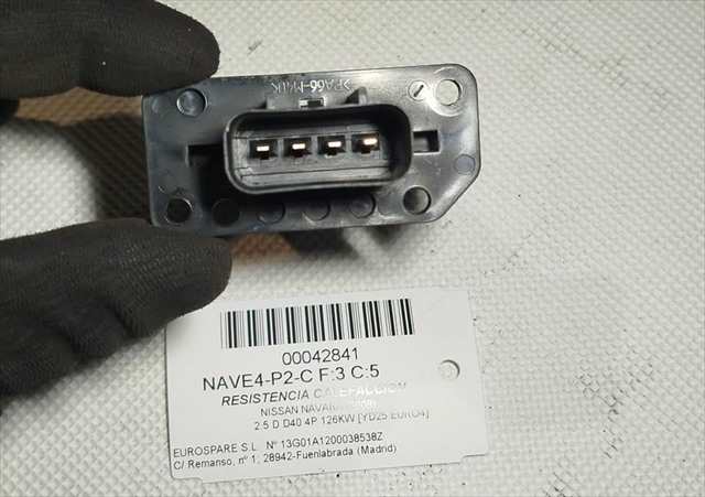 Foto 2ª: Calefacción Nissan Navara 2.5 D D40 4P [YD25 EURO4 171] (2008)