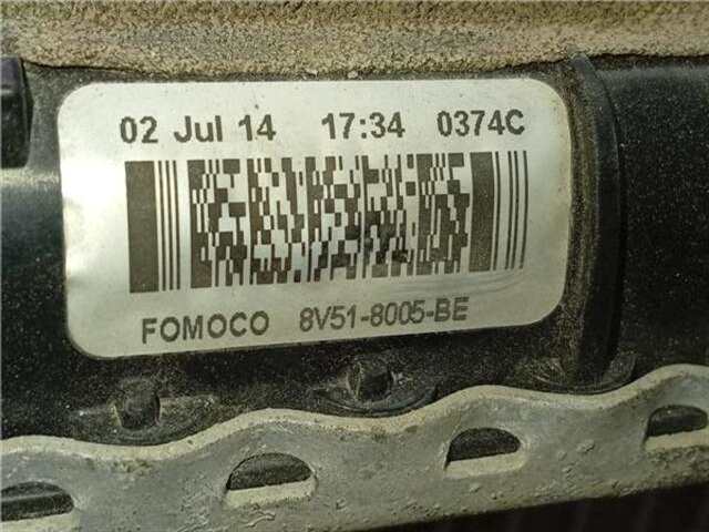 Foto 2ª: Radiador Motor Ford Fiesta 1.25 BLACK EDITION [1.25 LTR. - 60 KW 16V CAT] [SNJB]