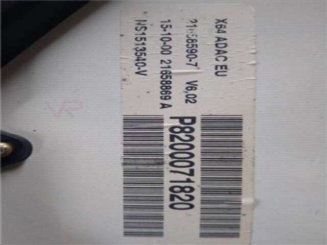 Foto 3ª: Cuadro de Instrumentos Renault Scenic 1.6 16V (JA0B. JA04. JA11) I (JA...)(1999-_) [K4M 700]