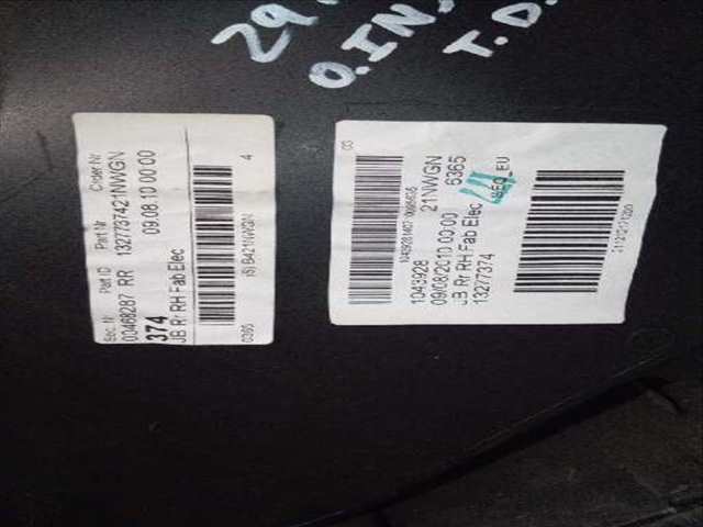 Foto 3ª: Tapizados Cartoneras Opel Insignia COSMO BERLINA 131CV 96KW [A20DTH] (2010)