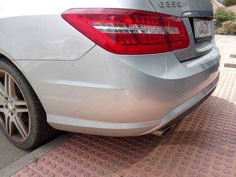 Foto 2ª: Paragolpes Trasero Mercedes Clase E 180 E 350 CDI 207.322) COUPE 231CV 170KW [OM 642.836] (2021)