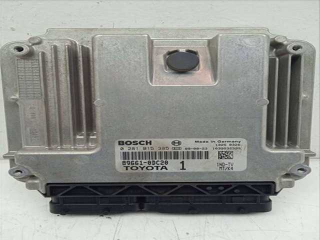 Centralita Motor ECU Toyota Yaris 1.4 TD CAT 90CV 66KW