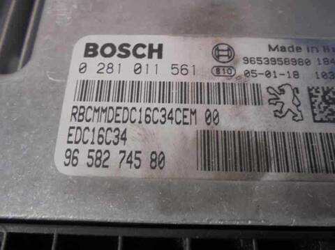 Foto 2ª: Centralita Motor ECU Citroen C5 1.6 16V HDI FAP BERLINA 109CV 80KW [9HZ] (2005)