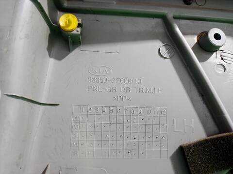 Foto 3ª: Tapizados Cartoneras Kia Sorento 2.5 CRDI 170CV [D4CB] (2002)