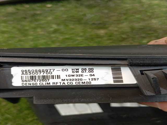 Foto 3ª: Mando Climatizador Citroen C4 C4 PICASSO [DHRE] (2011)