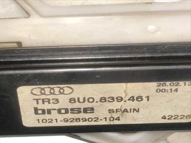 Elevalunas Manual Trasero Derecho Audi Q3 2.0 TDI