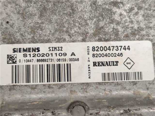 Foto 2ª: Centralita Motor ECU Renault Clio 1.2 16V 75CV [D4F 712]