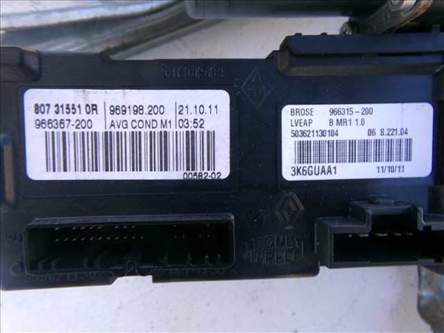 Foto 3ª: Elevalunas Eléctrico Delantero Izquierdo Renault Megane 1.5 DCI 2008-2013 [K9KJ8] (2011)