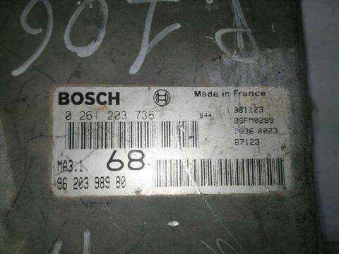 Centralita Motor ECU Peugeot 106 60CV 44KW