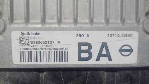 Centralita Motor ECU Nissan Qashqai 1.5 DCI TD CAT 103CV 76KW