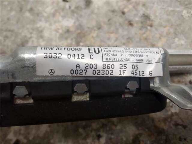 Foto 3ª: Airbag Lateral Delantero Izquierdo Mercedes Clase C 160 1.8 C 180 T COMPRESSOR (203.246) [1.8 LTR. - 105 KW CAT] [271946]