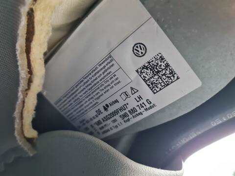 Airbag Cortina Delantero Izquierdo Volkswagen Tiguan ADVANCE BLUEMOTION 140CV 103KW