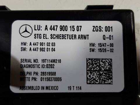 Foto 3ª: Centralita Motor ECU Mercedes Clase V 200 136CV 100KW (2014)
