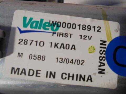 Foto 2ª: Motor Limpia Trasero Nissan Juke 1.6 16V CAT 117CV 86KW [HR16] (2013)
