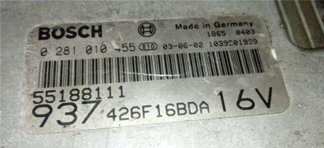 Centralita Motor ECU Alfa Romeo 147 1.9 JTD 16V DISTINCTIVE [1.9 LTR. - 103 KW JTD 16V CAT]