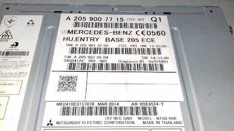 Foto 2ª: Centralita Motor ECU Mercedes Clase V 200 136CV 100KW (2014)