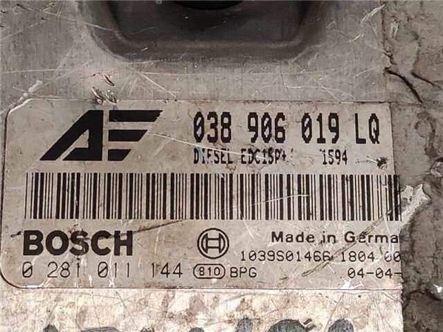 Foto 2ª: Centralita Motor ECU Seat Alhambra 1.9 TDI [AUY]
