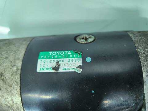 Foto 4ª: Motor de Arranque Toyota Hilux CABINA DOBLE VX 4X4 171CV 126KW [1KD] (2014)