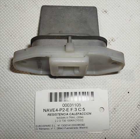 Foto 4ª: Calefacción Nissan X-Trail 2.2 D T30 [YD22] (2004)