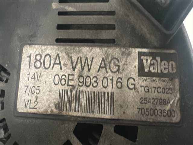 Foto 3ª: Alternador Audi A6 2.4 GASOLINA AUTOMATICO [G BDW] (2005)