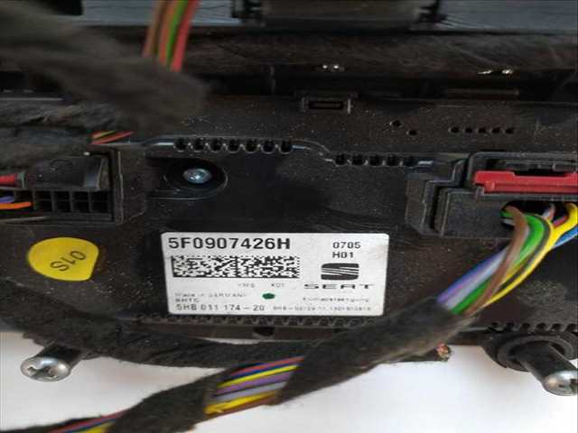 Foto 3ª: Mando Climatizador Seat Leon 1.5 TSI 130CV (2012)