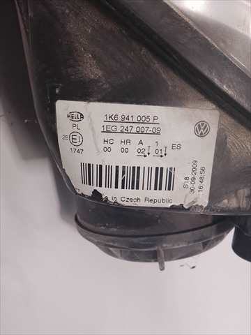 Foto 2ª: Faro Izquierdo Volkswagen Jetta 1.9 TDI [BXB] (2007)
