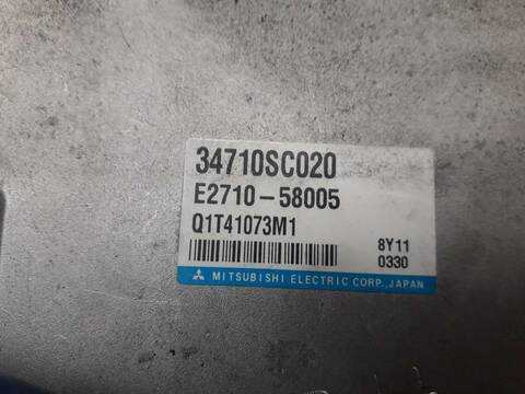 Foto 2ª: Centralita Motor ECU Subaru Forester 2.0 DIESEL CAT 147CV 108KW (2009)