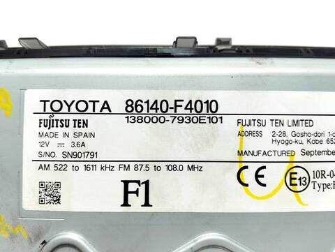 Foto 3ª: Pantalla Multifuncion Toyota CHR G HIBRIDO ACTIVE (2016)